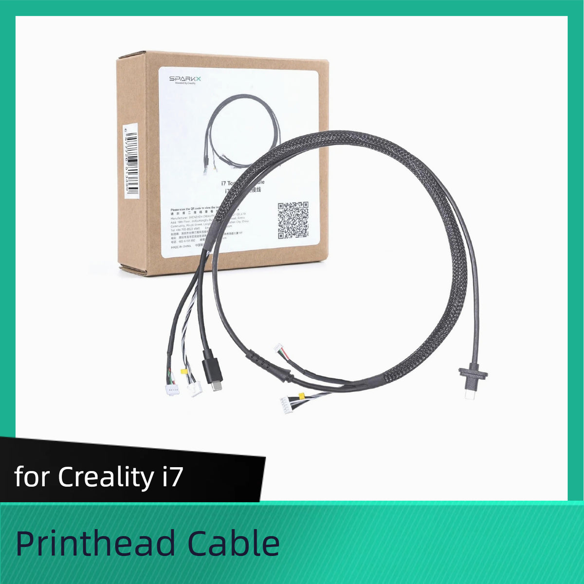 for Creality Official SPARKX i7 Printhead Connection Cable