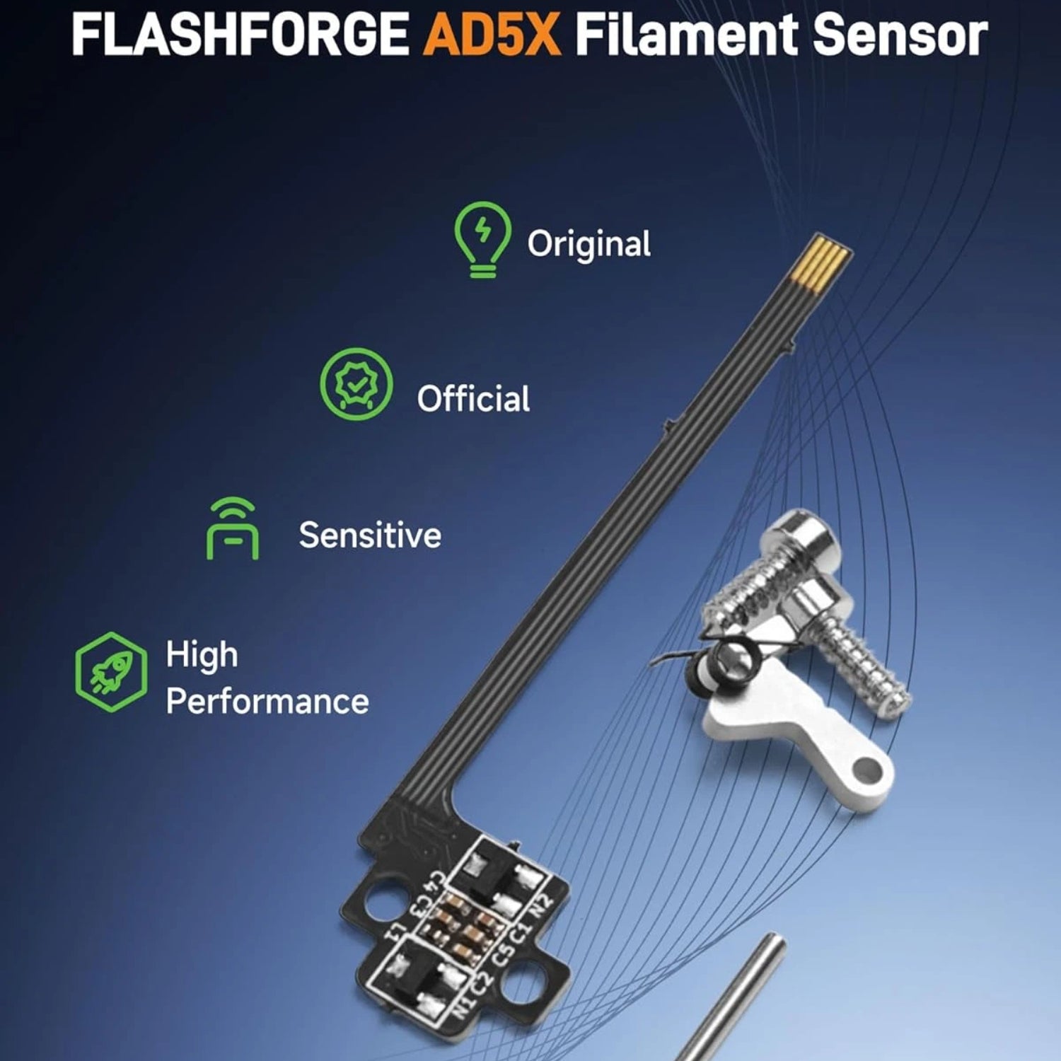 Original FLASHFORGE Filament Sensor for AD5X