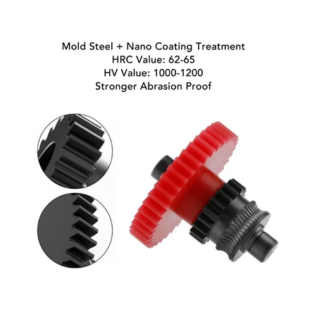 for Kobra3 Nano Coated Hardened Steel Extruder Gear Kit