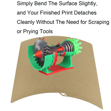 for Anycubic Kobra S1C Texture Double-Side PEI PEO Plate Board
