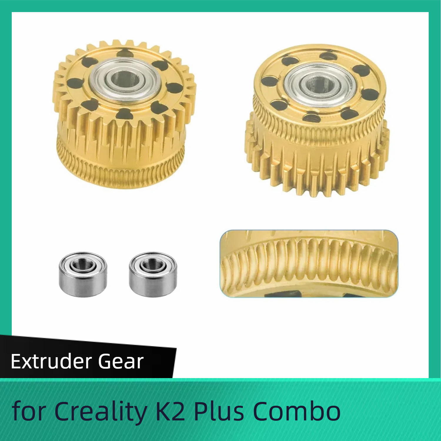 Upgrade for Creality K2 Plus Combo Extruder CFS Gear