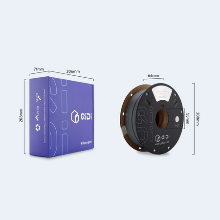 PPS-GF20 for QIDI filament -gray