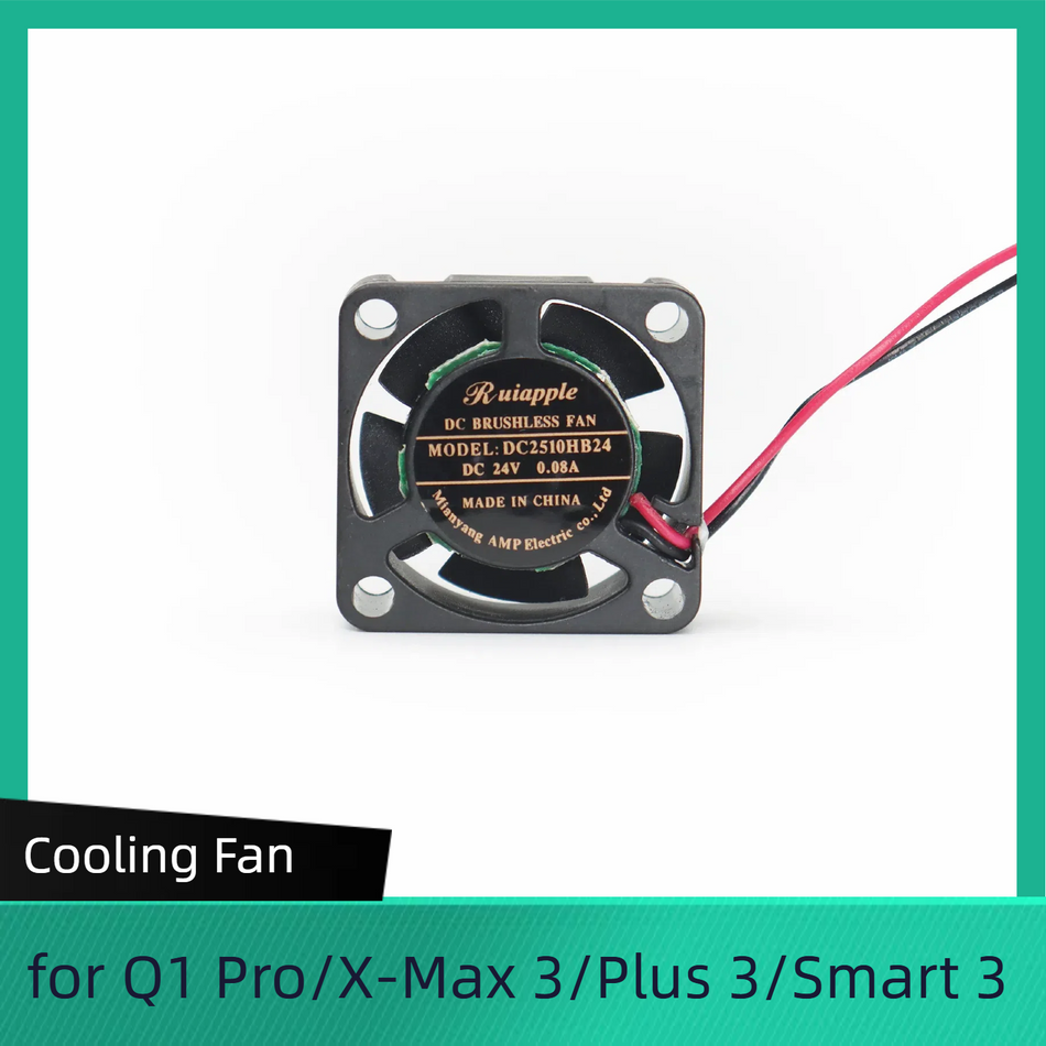 for Q1 Pro/X-Max 3/X-Plus 3/X-Smart 3 Hotend Cooling Fan-QIDI