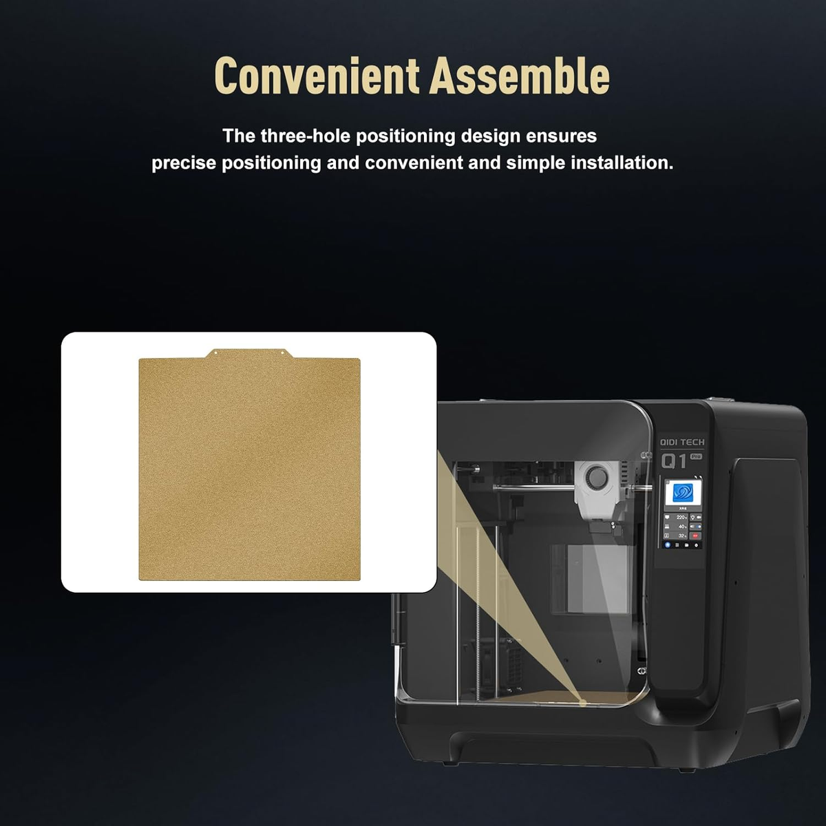 for QIDI Plus 4 Build Plate PEI