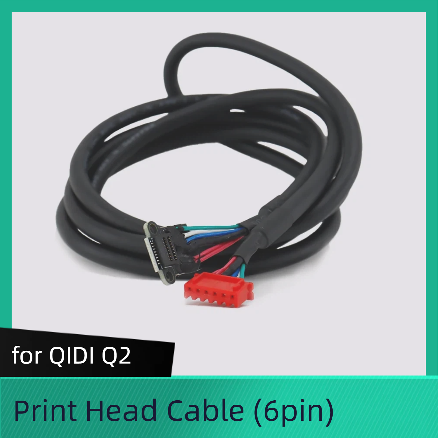 for QIDI Q2 Print-head Cable(6pin)