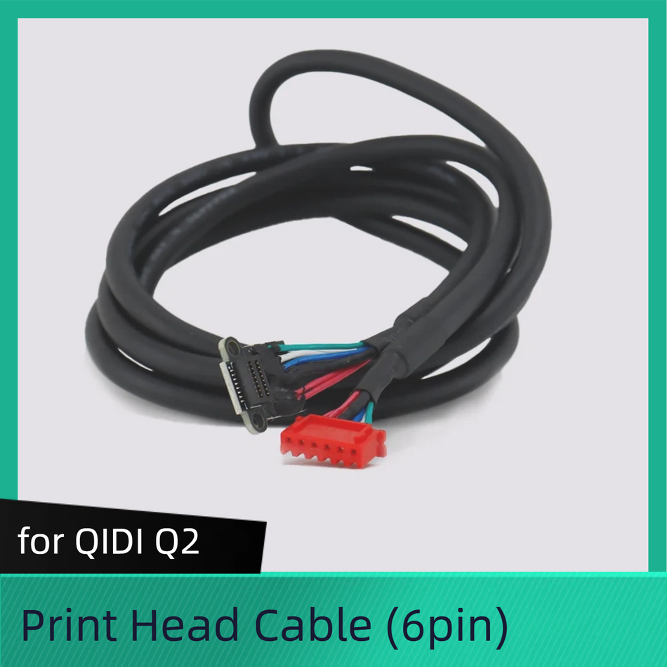 for QIDI Q2 Print-head Cable(6pin)