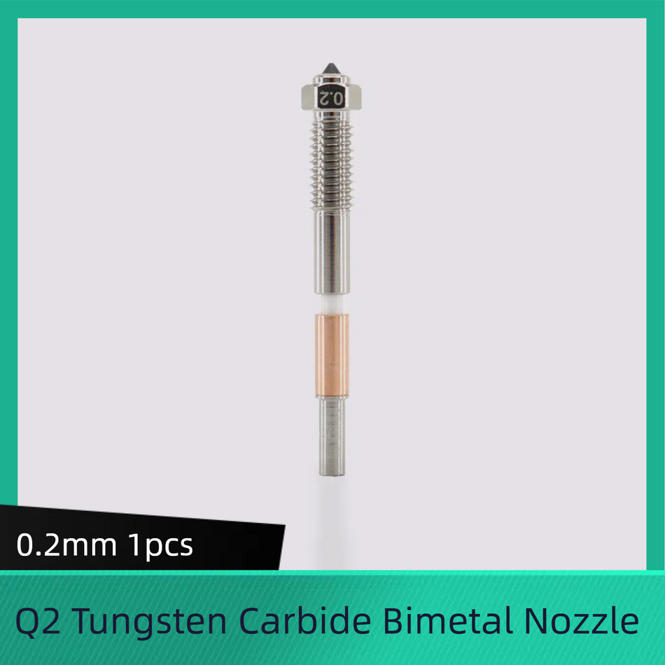 for QIDI Q2 Tungsten Carbide Bimetal Nozzles
