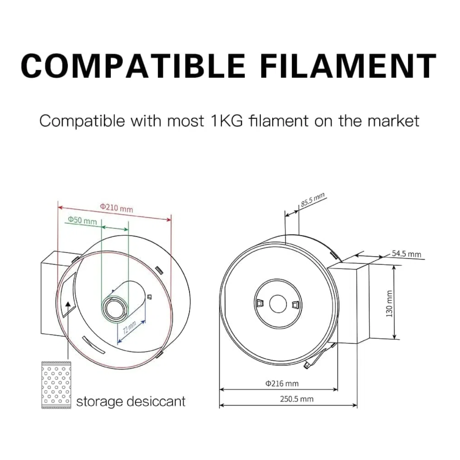 QIDI FOR  filament dryer -box 