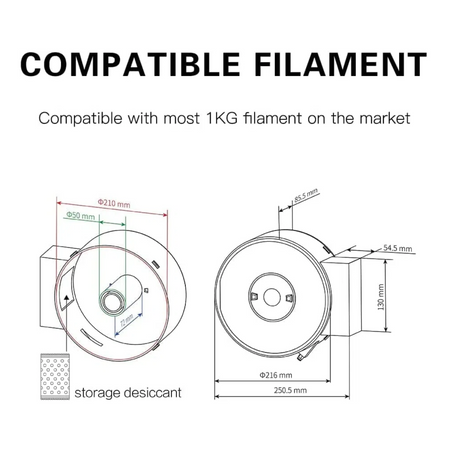 QIDI FOR  filament dryer -box 
