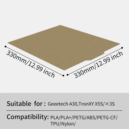 for QIDI X-Max 3 Smooth / Double-Sided PEI Plate