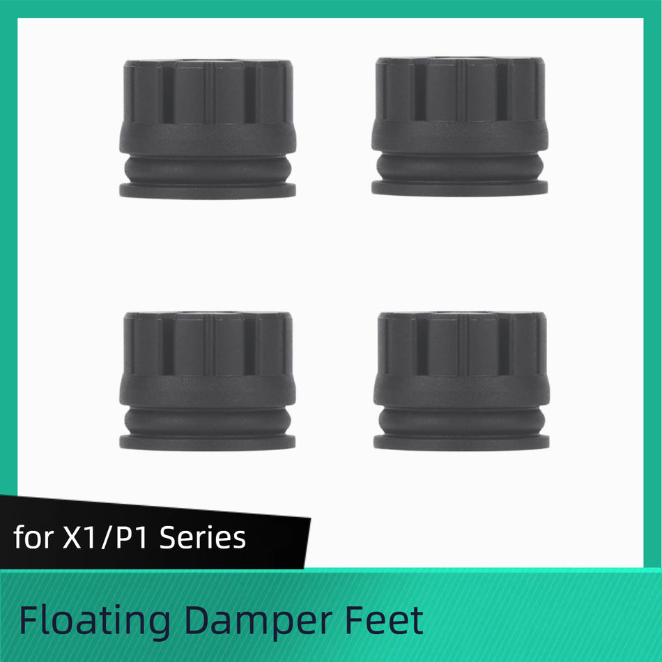 Floating Damper Feet for Bambu Lab