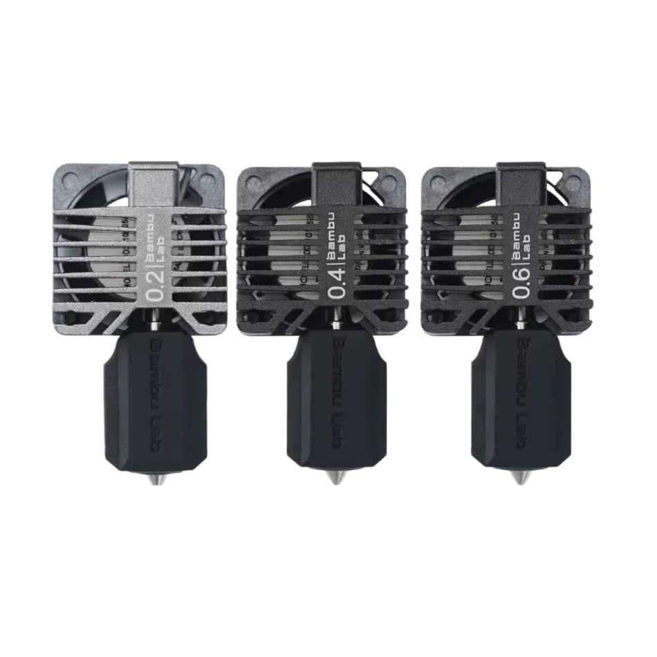 0.4mm Hardened Steel Hotend for Bambu X1C/P1P/P1S Series Complete