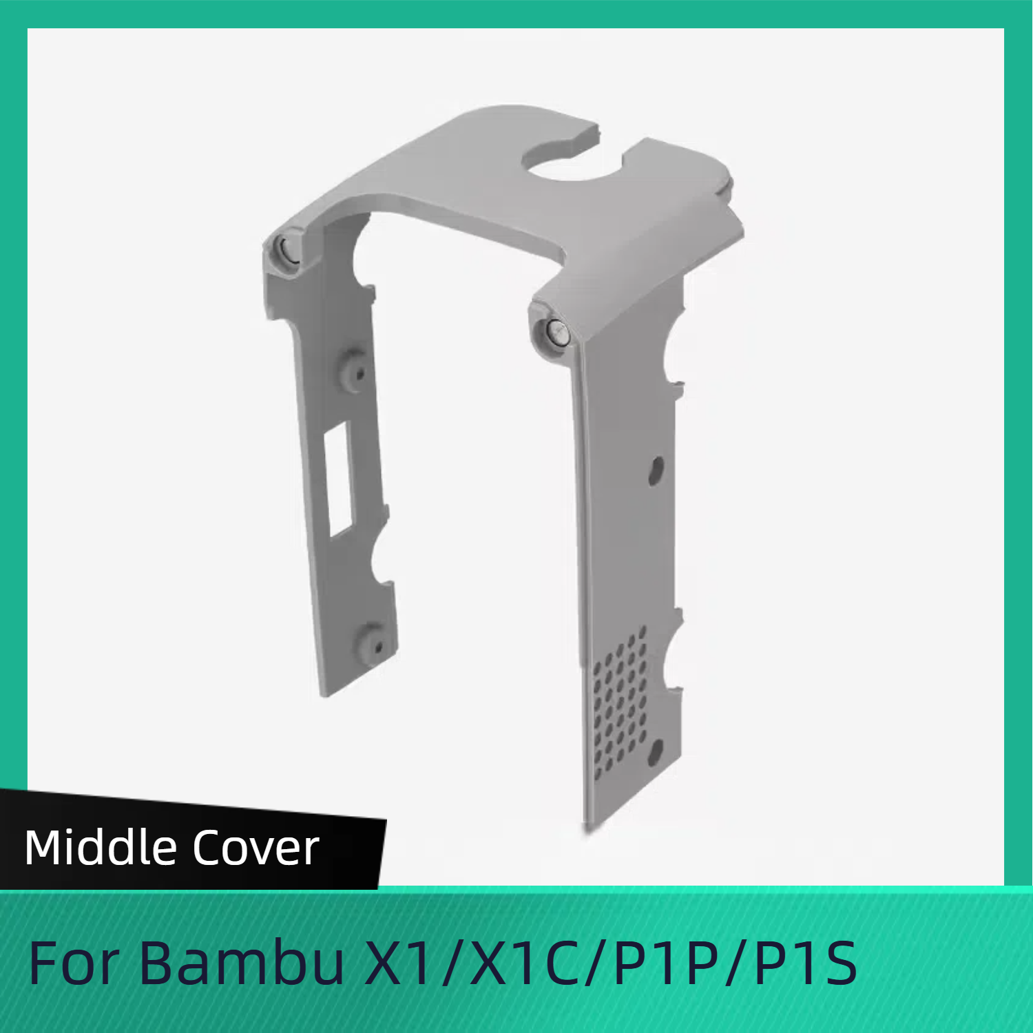 For BambuLab X1/X1C/P1P/P1S Print head Part Rear Cover