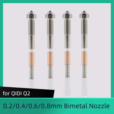 for QIDI Q2 Bimetal Nozzles