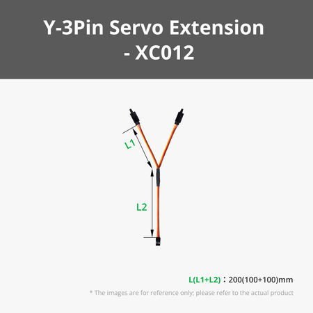 200mm Servo Extension Cable 3Pin for Bambu Lab