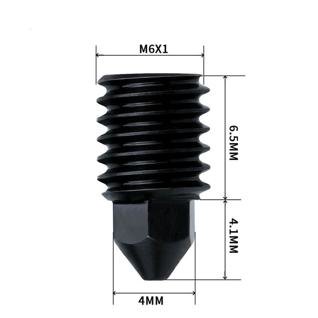 CHT High-Flow HARDENED STEEL Nozzle with COPPER INSERT