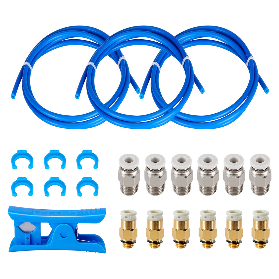 Kit de acoplador neumático y tubo de PTFE