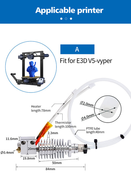 Hotend for Anycubic Vyper