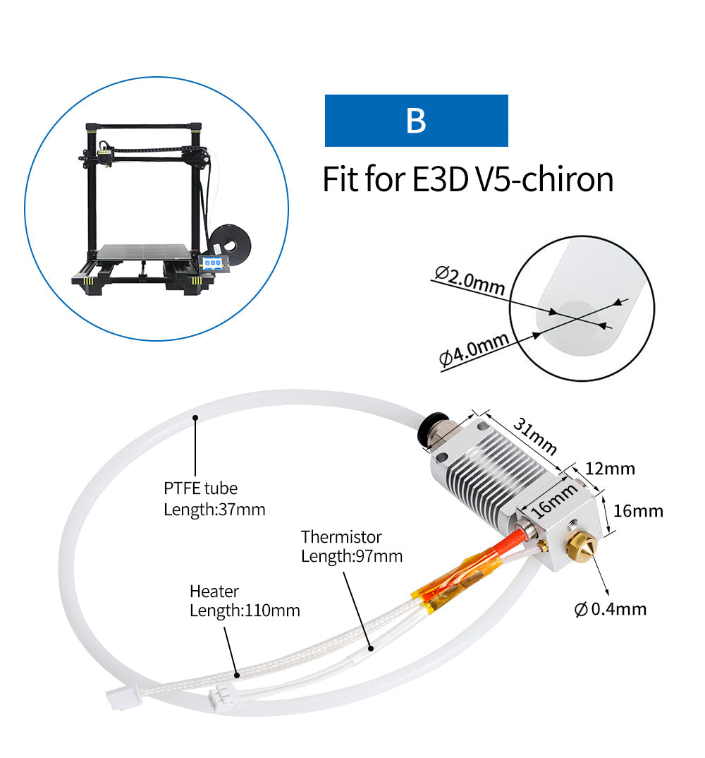 Hotend for Anycubic Vyper