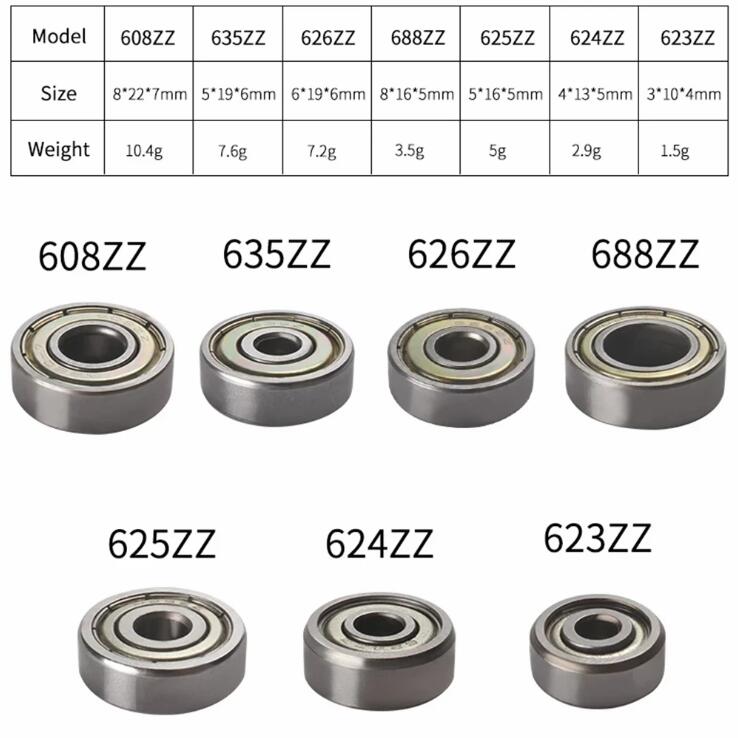 3D Printer Bearings