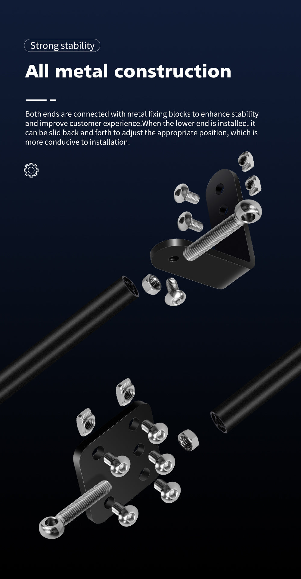 Ender 3 Z-axis Support Rod – P3D