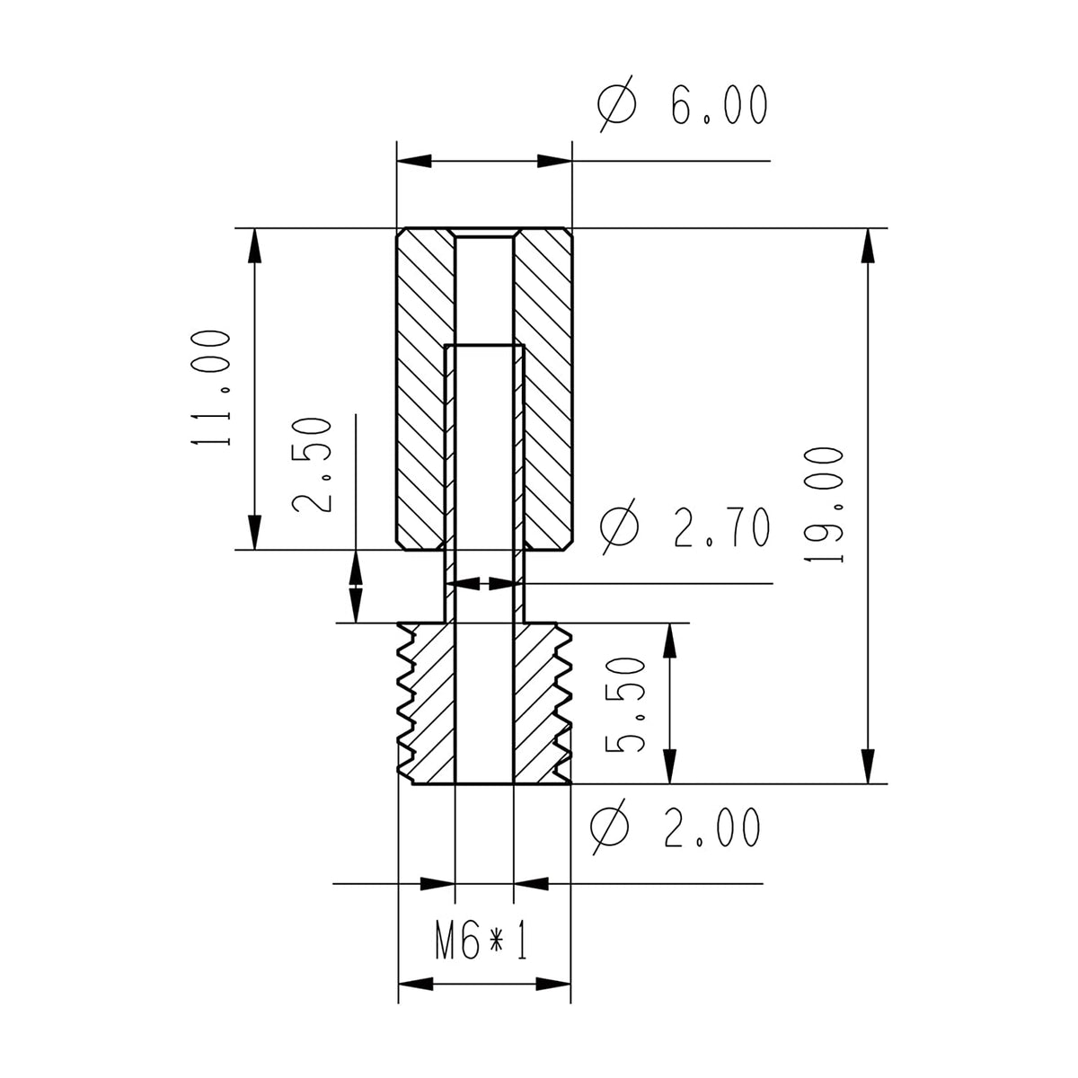 Bimetal Heatbreak for Ender-3 S1