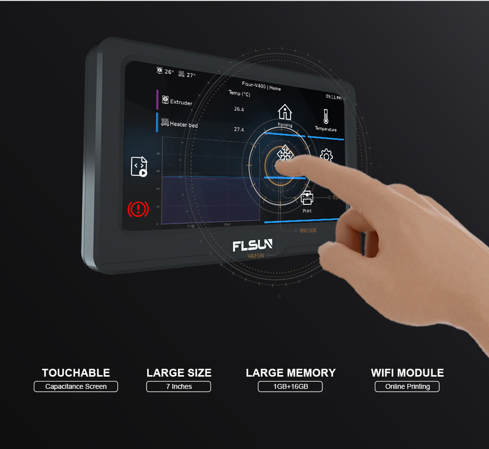 Flsun Speeder Pad Klipper Firmware Screen