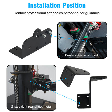 BLV Guide Rail Mod for Creality CR10