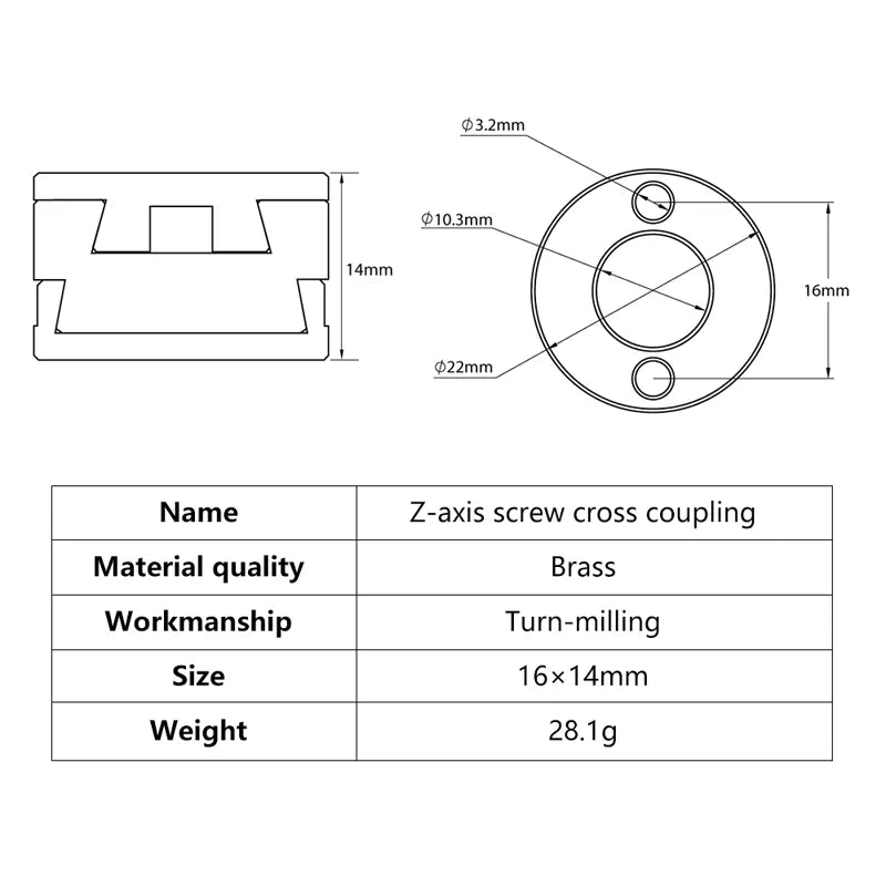 Coupler-for-Z-axis-Leadscrew-detail