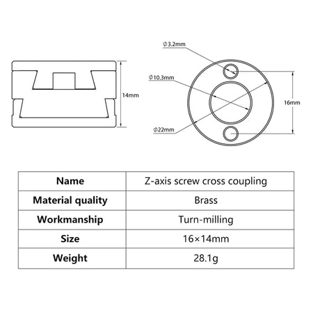 Coupler-for-Z-axis-Leadscrew-detail