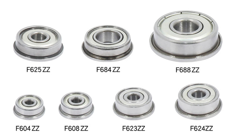 Rodamiento de bolas con bridas (F604ZZ/F608ZZ/F623ZZ/F624ZZ/F625ZZ/F684ZZ/F688ZZ)