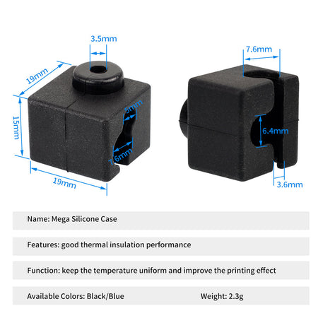 Heating Block Silicone Socks