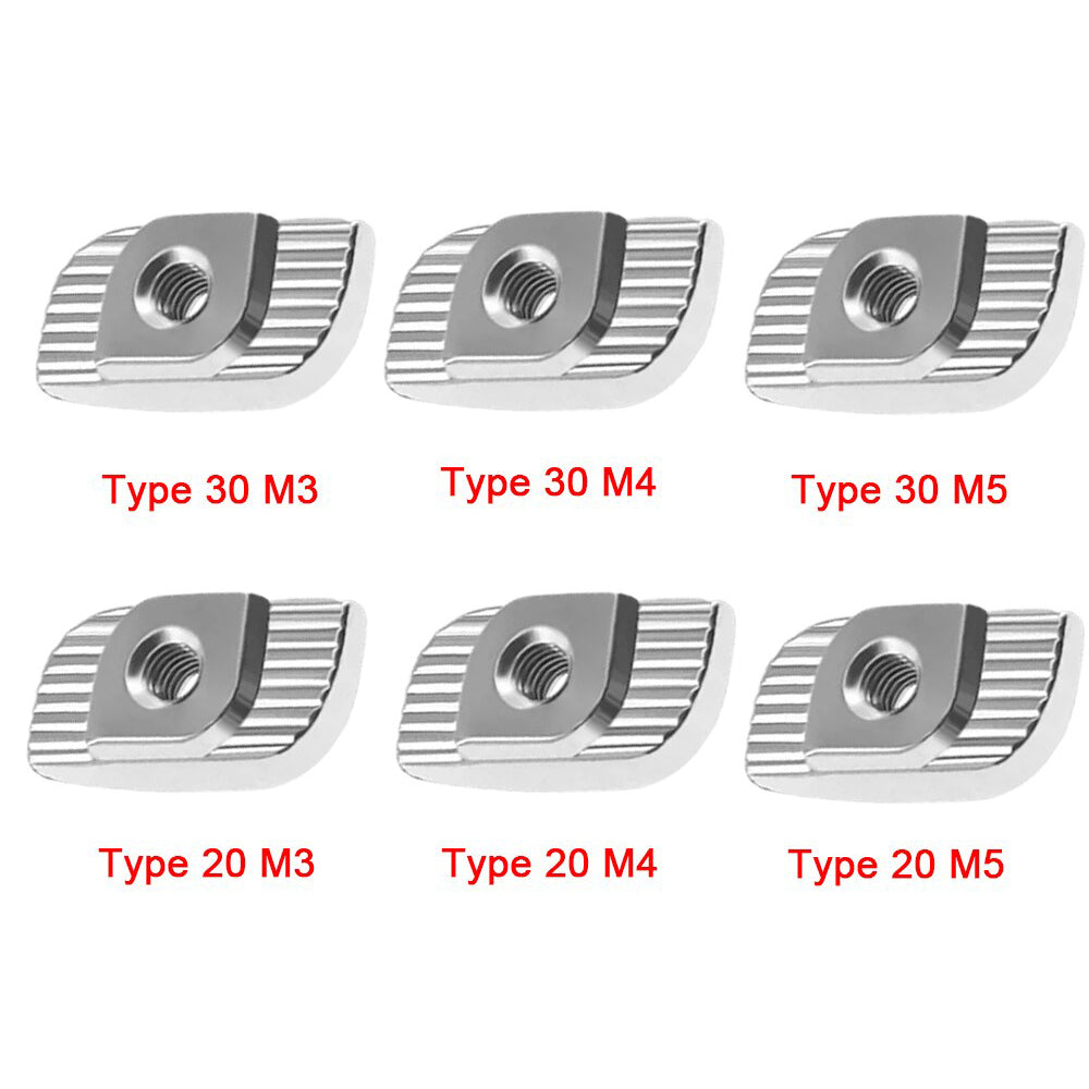 Rectangular Slot Nuts Sliding T Slot Nuts for Aluminum Profile – P3D