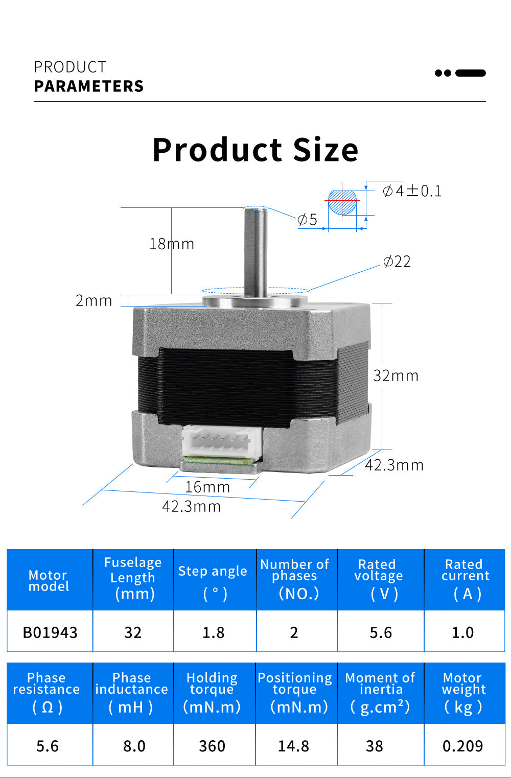 Nema 17 Stepper Motor