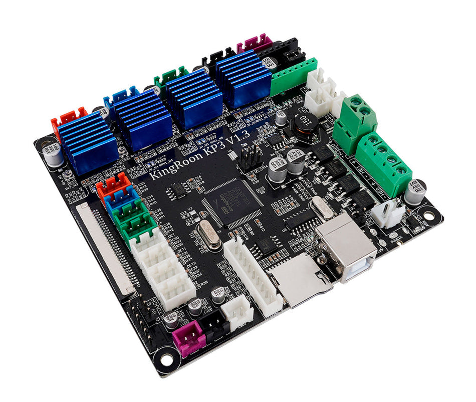 Mainboard adopts 32-bit ARM chips for Kingroon KP5L 3D printer