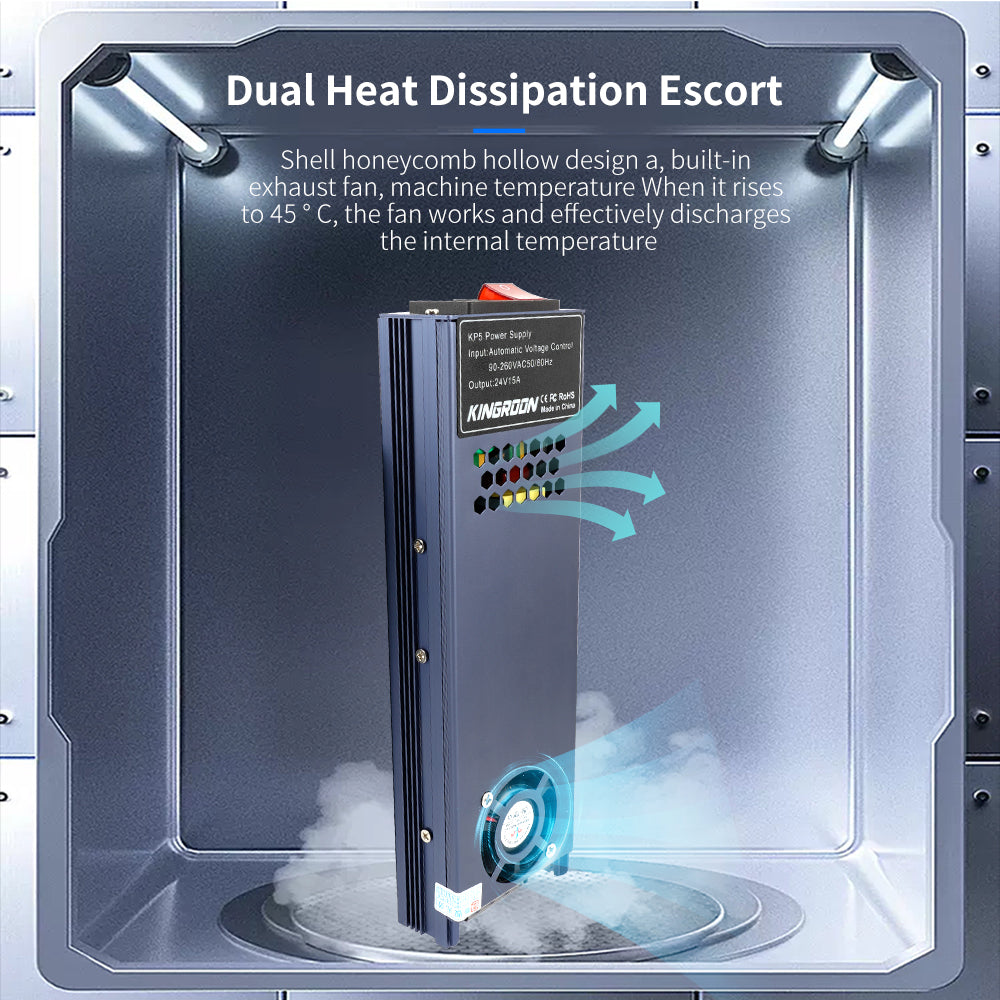 Kingroon KP5L Power 360W 24V – P3D