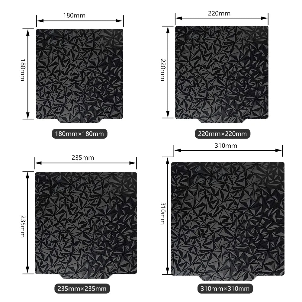 HysiPrui Piastra Per Stampante 3D Doppia Faccia PEI/PEO 220x220mm - Compatibile Con Anet A8, Prusa I3 - Foto 9