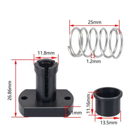 T8 Anti-backlash Lead Screw POM Nut