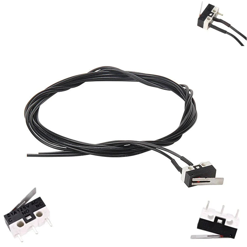 Micro Limit Switch End Stop with 1M Cable Mini Limited Endstop 1A 125V AC