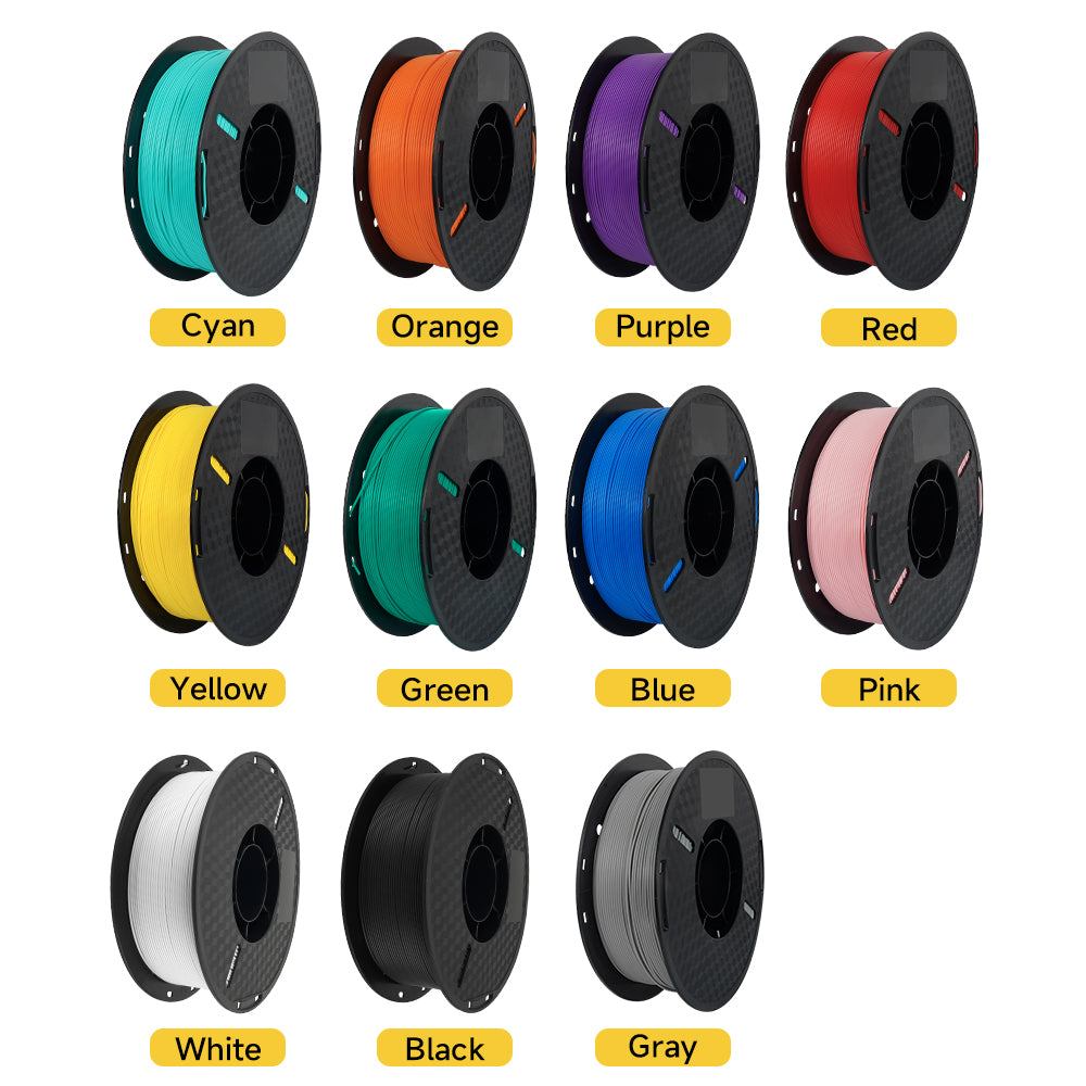 【Paquete de 2KG】Filamento PLA Hyper Speed Negro – P3D