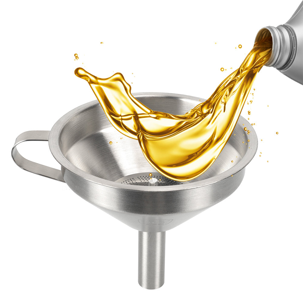 Stainless Steel Resin Filter Funnel – P3D