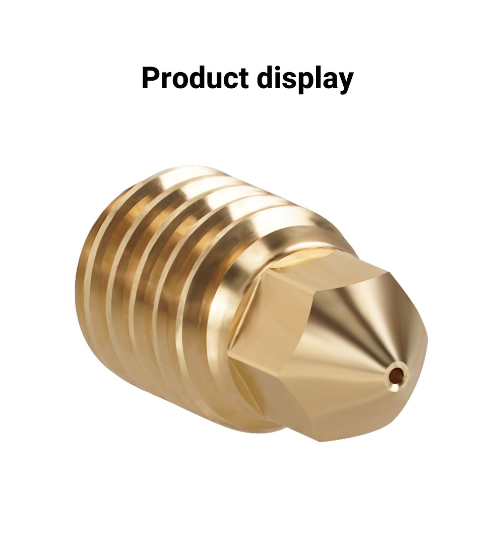 CHT Nozzles Copper Plated Brass Hardened Steel Nozzle For Bambu Lab X1 Carbon X1-Carbon P1P 3D Printer