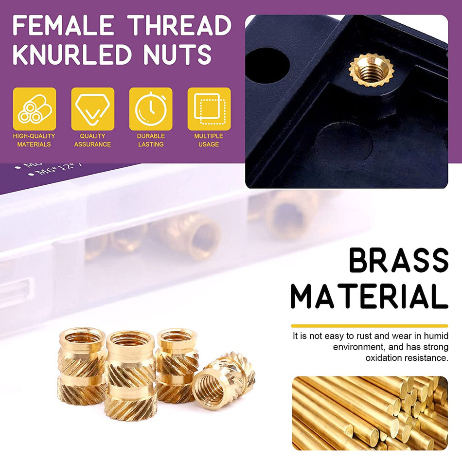Threaded Inserts for Plastic – P3D