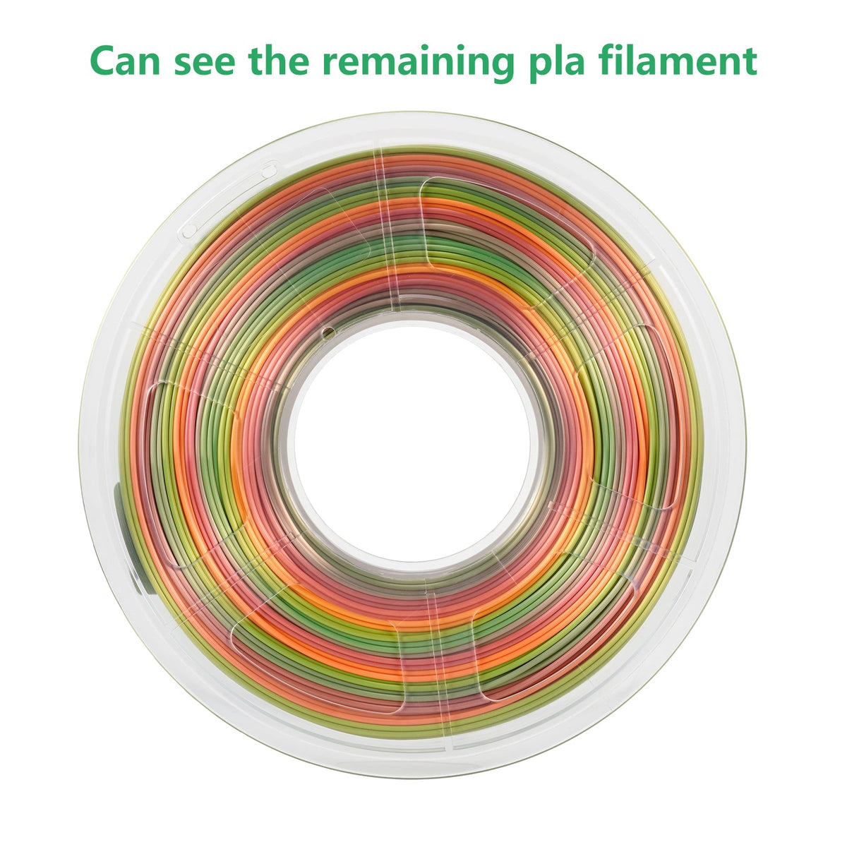 【2KG Pack】Silk Rainbow PLA Filament