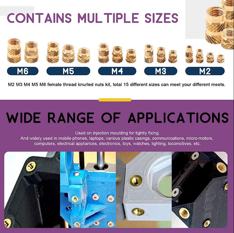 Threaded Inserts for Plastic – P3D